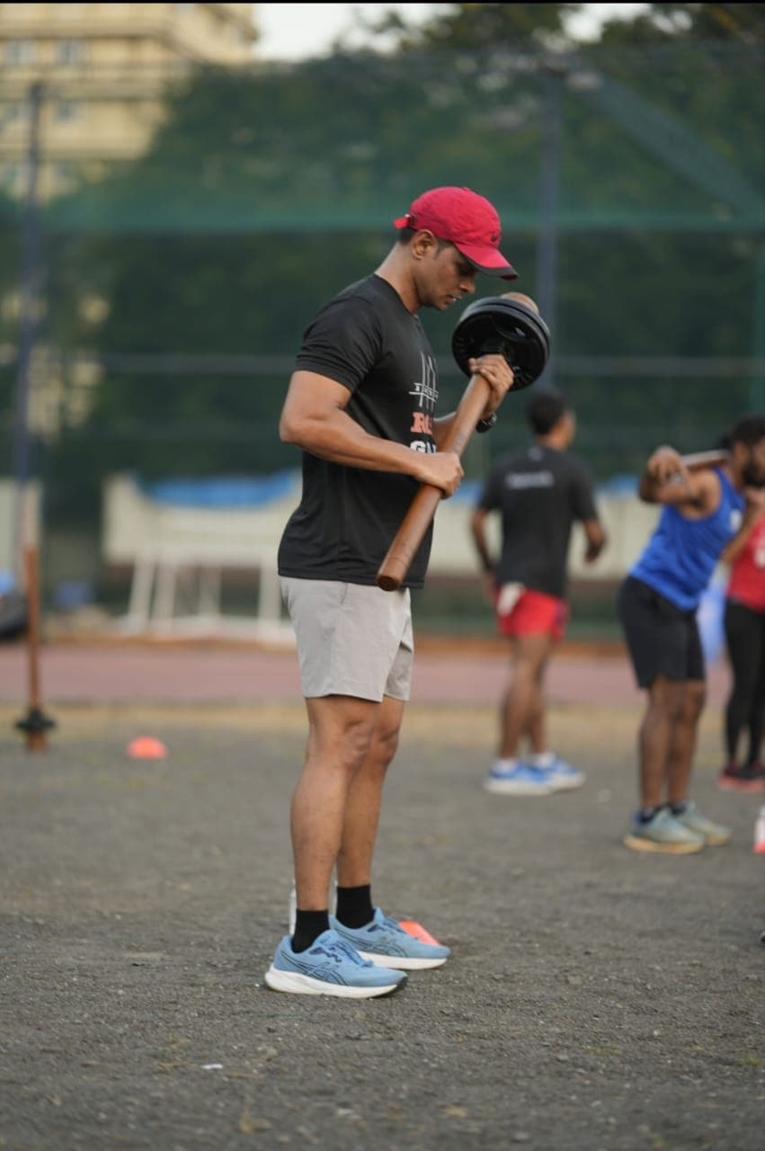 Mace rotational training